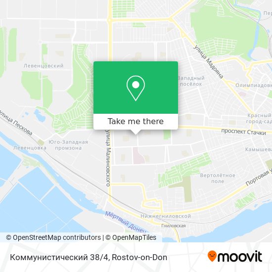 Коммунистический 38/4 map