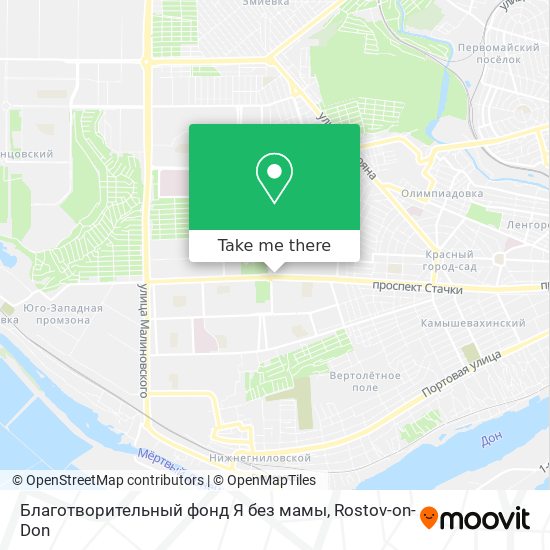 Благотворительный фонд Я без мамы map
