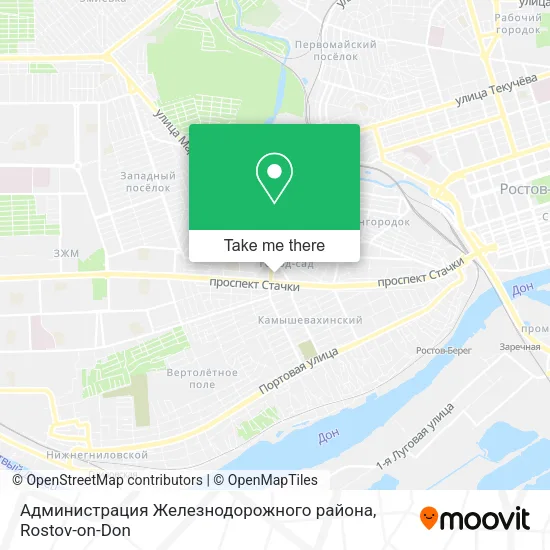 Администрация Железнодорожного района map