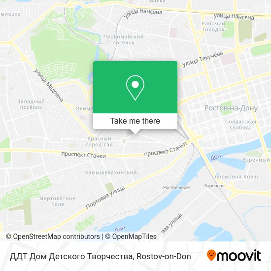 ДДТ Дом Детского Творчества map