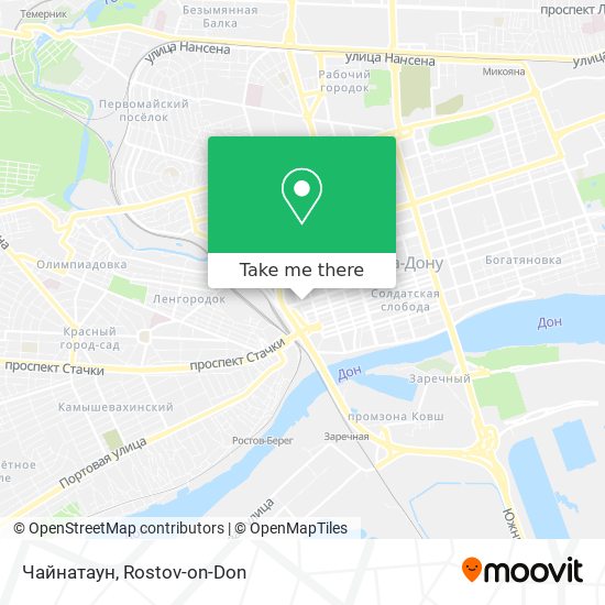 Чайнатаун map