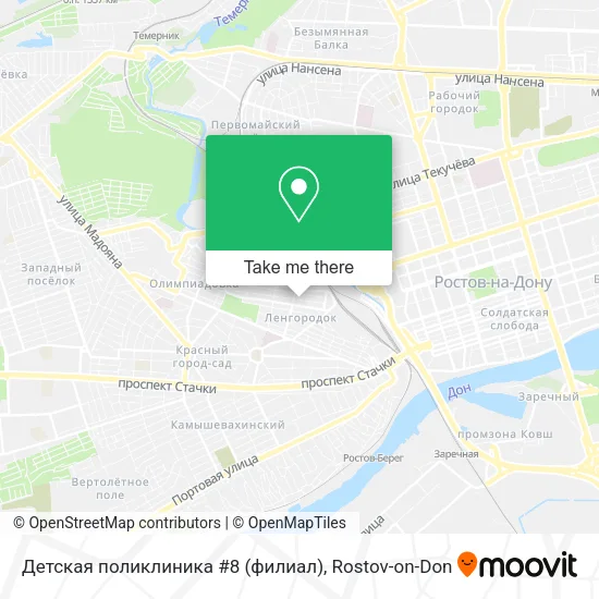 Детская поликлиника #8 (филиал) map