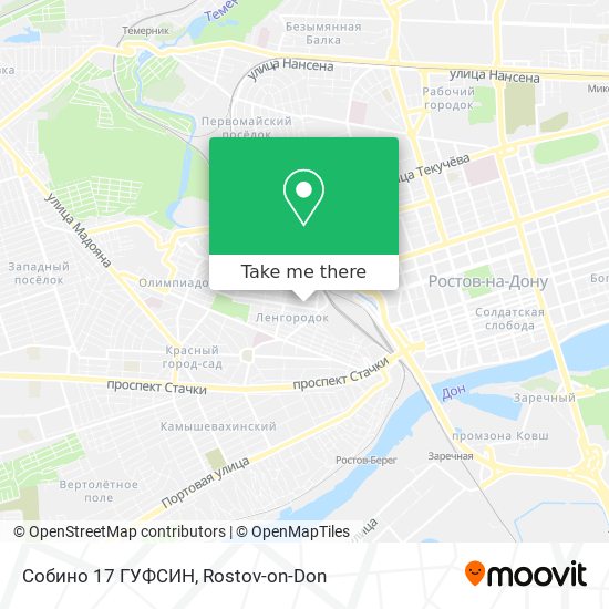 Собино 17 ГУФСИН map