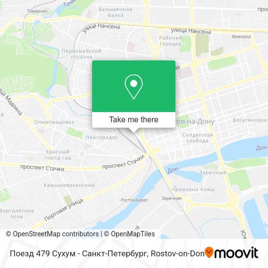 Поезд 479 Сухум - Санкт-Петербург map