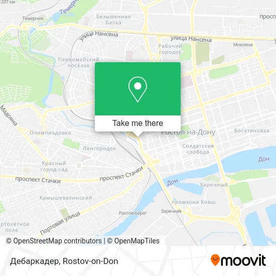 Дебаркадер map