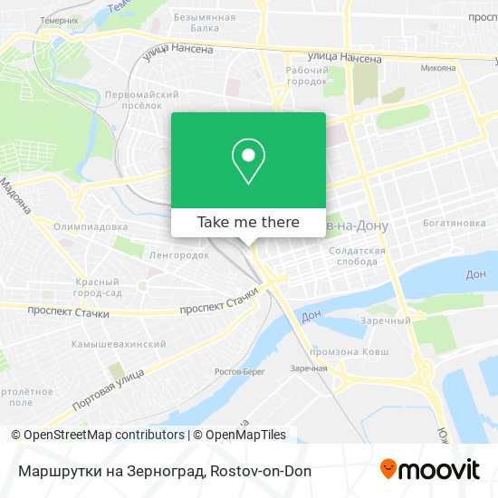 Маршрутки на Зерноград map