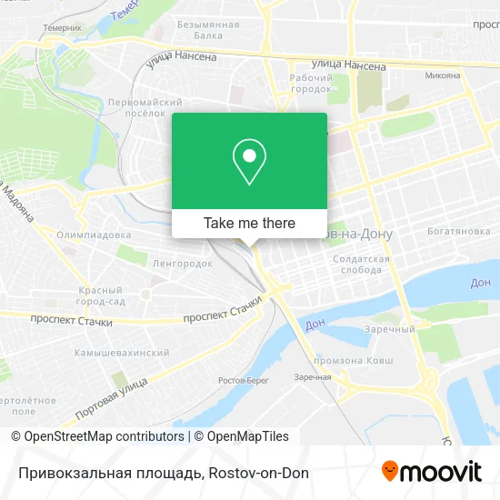 Привокзальная площадь map
