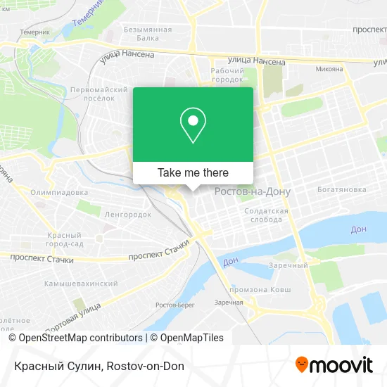 Красный Сулин map