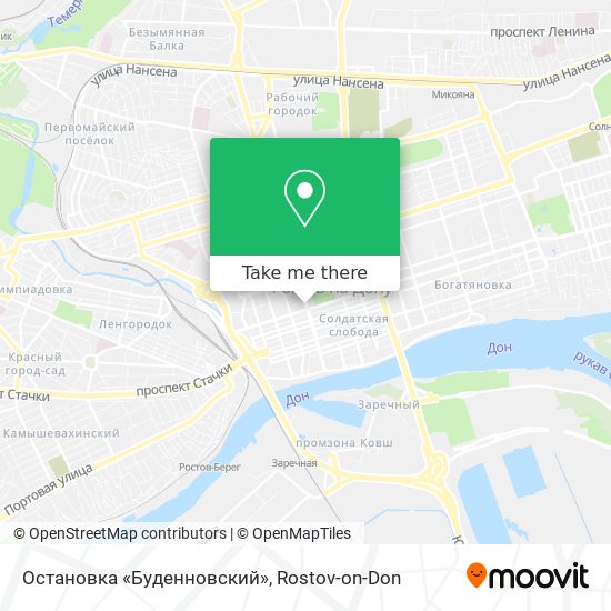 Остановка «Буденновский» map