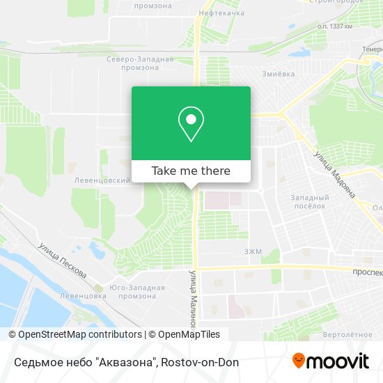 Седьмое небо "Аквазона" map