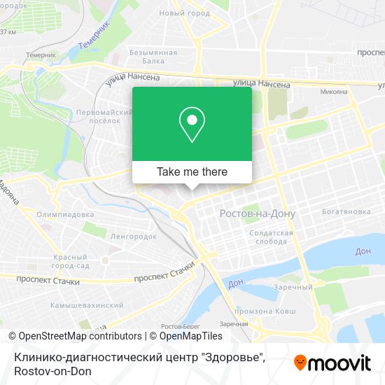 Клинико-диагностический центр "Здоровье" map