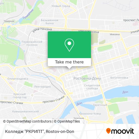 Колледж "РКРИПТ" map
