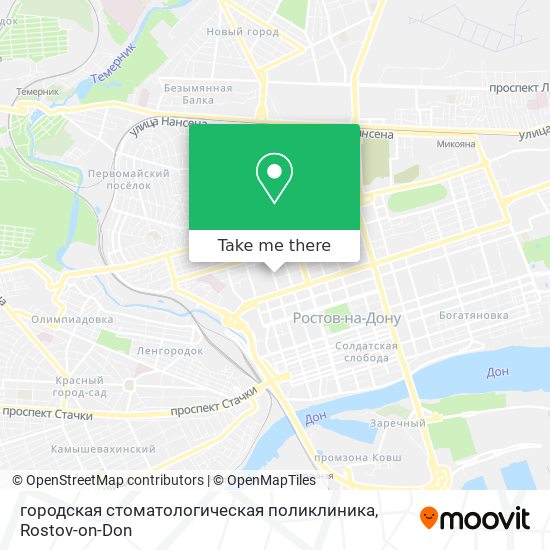 городская стоматологическая поликлиника map
