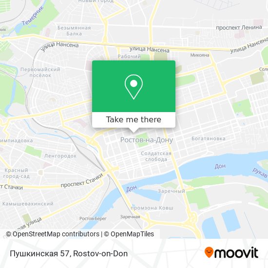 Пушкинская 57 map