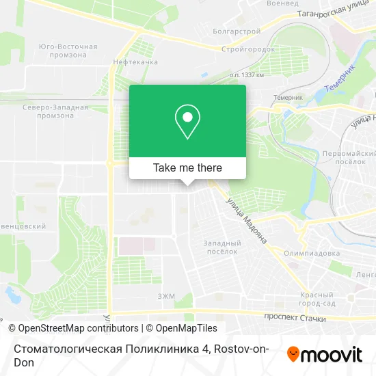 Стоматологическая Поликлиника 4 map