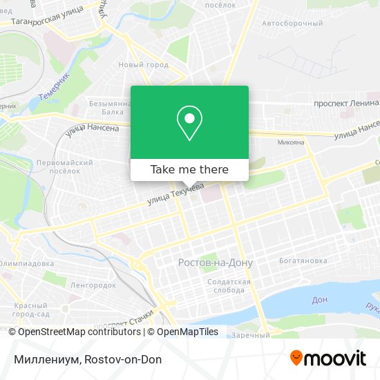 Миллениум map