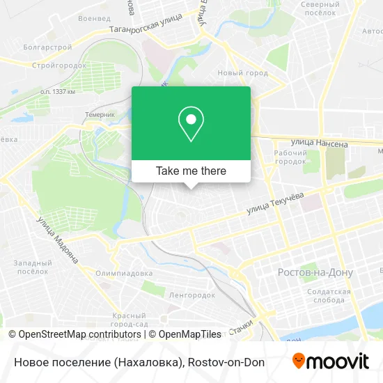 Новое поселение (Нахаловка) map