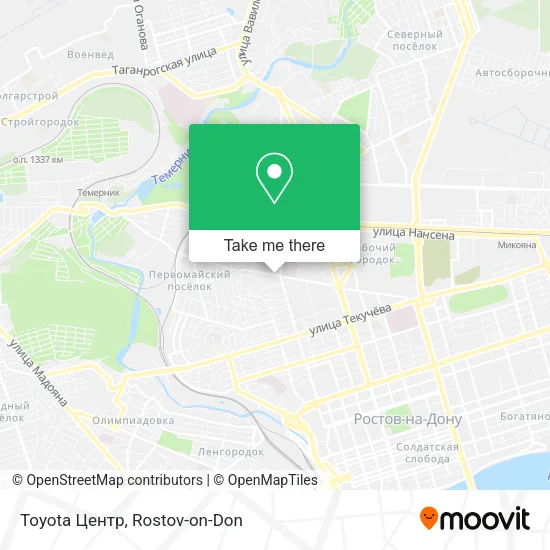 Toyota Центр map