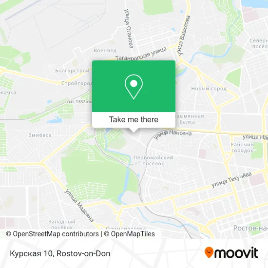 Курская 10 map