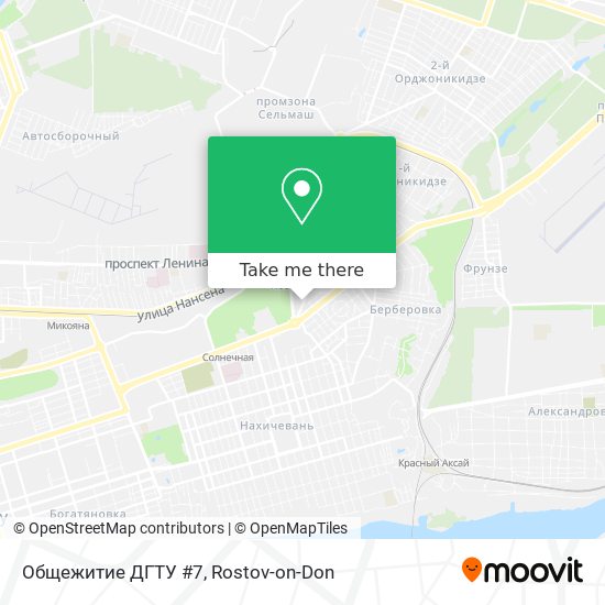Общежитие ДГТУ #7 map