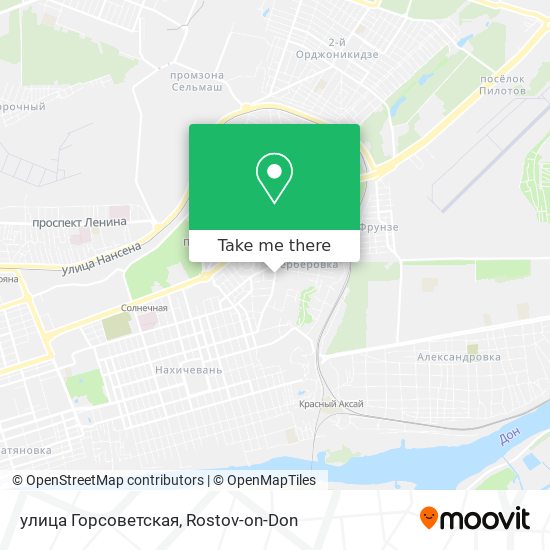 улица Горсоветская map
