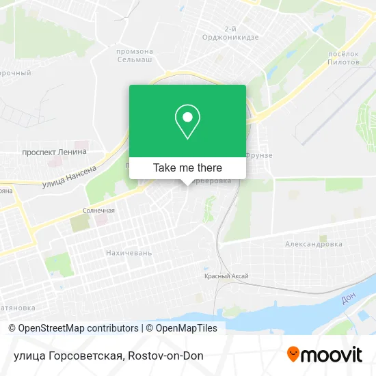 улица Горсоветская map
