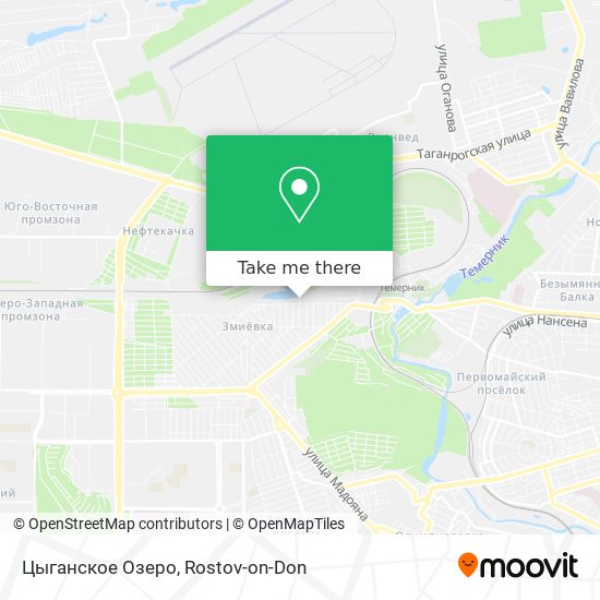 Цыганское Озеро map
