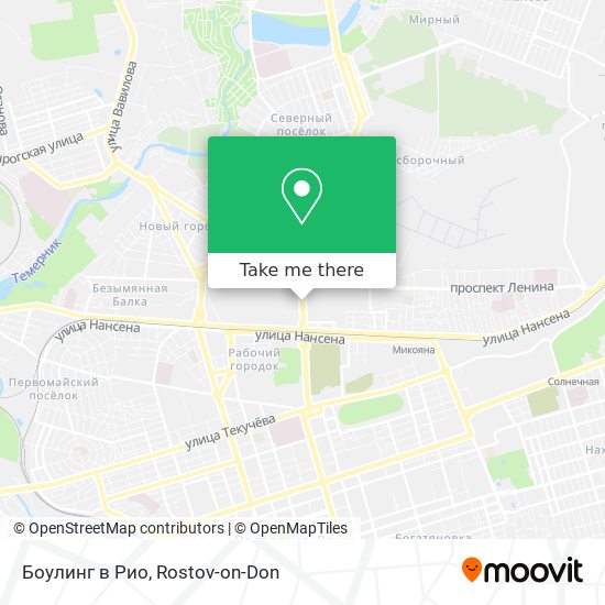 Боулинг в Рио map