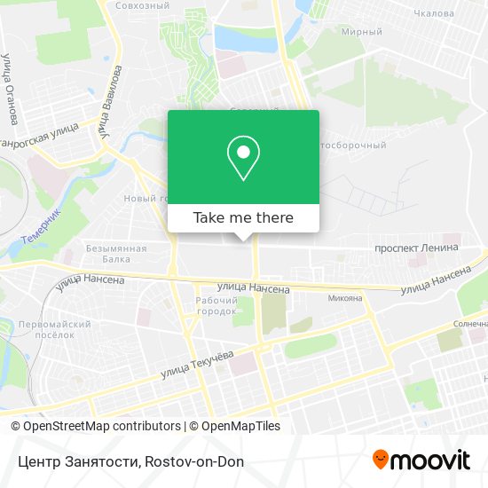 Центр Занятости map