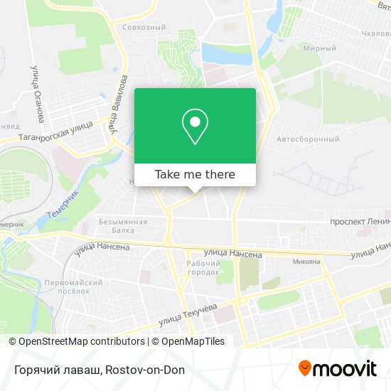 Горячий лаваш map