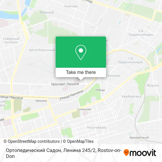 Ортопедический Садон, Ленина 245 / 2 map