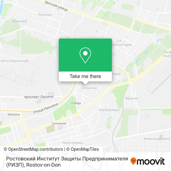 Ростовский Институт Защиты Предпринимателя (РИЗП) map