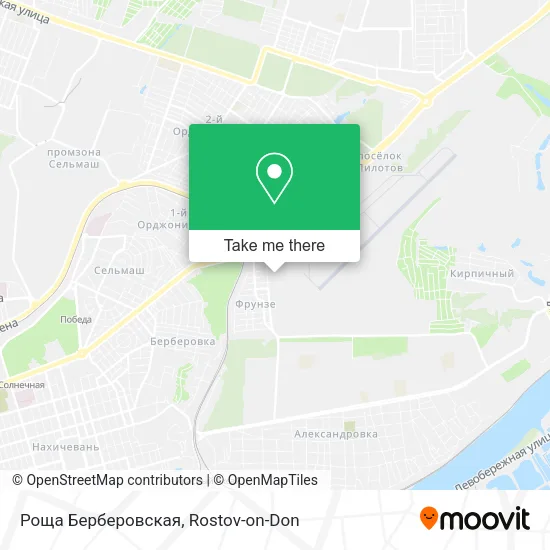 Роща Берберовская map