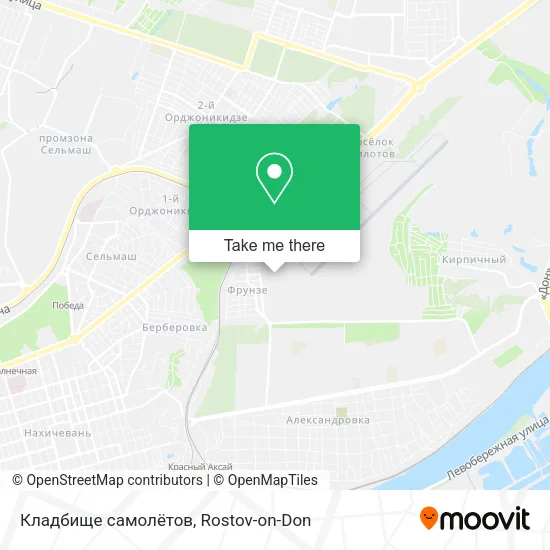 Кладбище самолётов map
