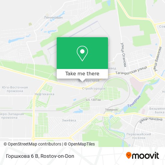 Горшкова 6 В map