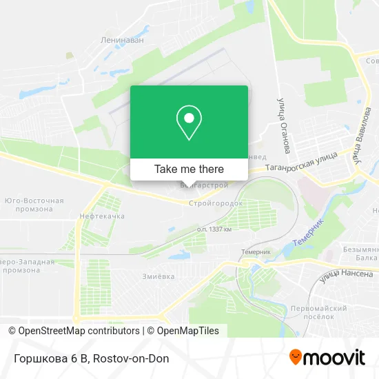Горшкова 6 В map