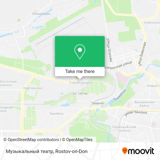 Музыкальный театр map