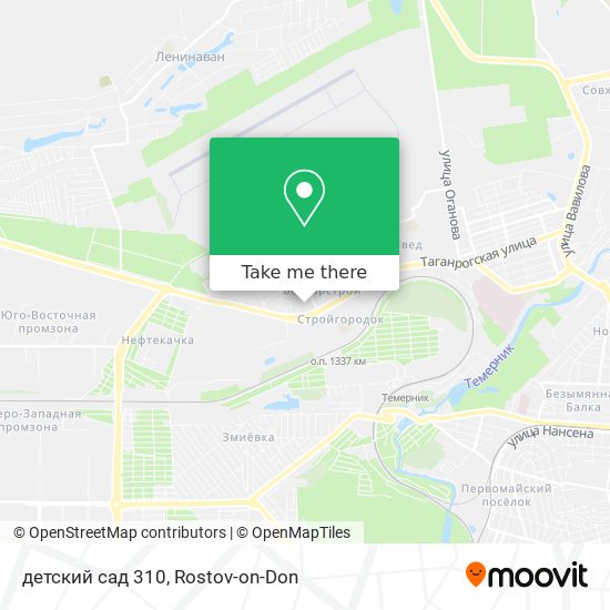 детский сад 310 map