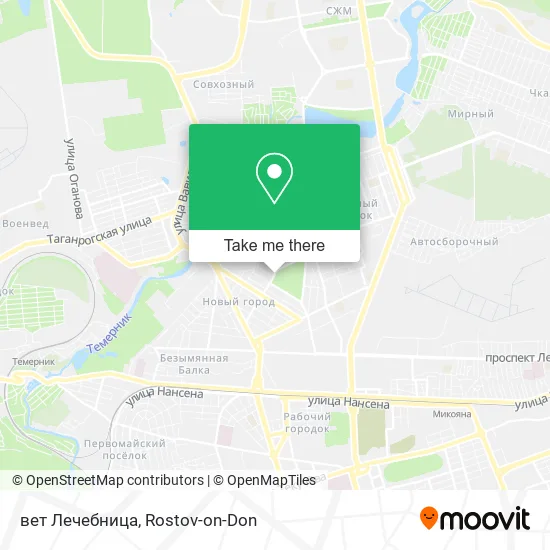 вет Лечебница map