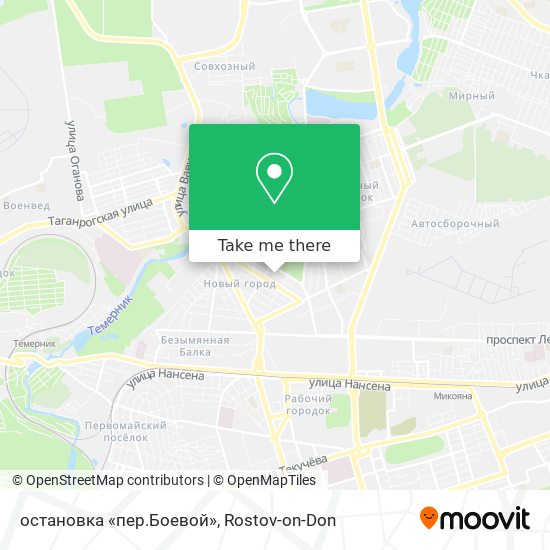 остановка «пер.Боевой» map