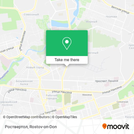 Роствертол map