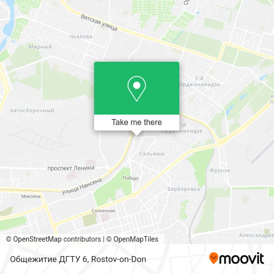 Общежитие ДГТУ 6 map