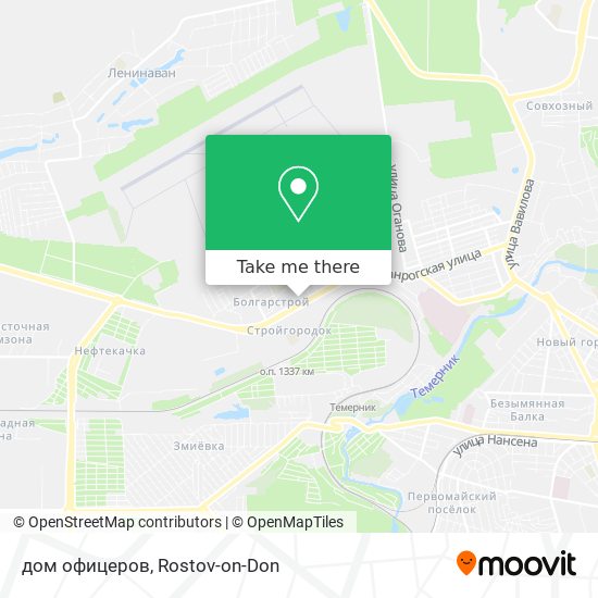 дом офицеров map