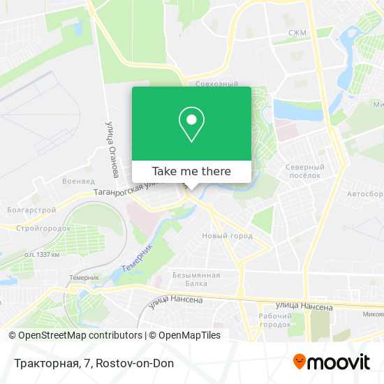 Тракторная, 7 map
