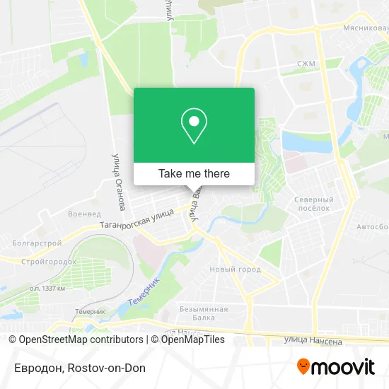 Евродон map