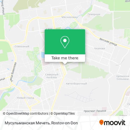Мусульманская Мечеть map