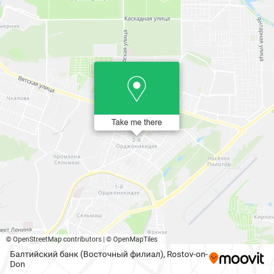 Балтийский банк (Восточный филиал) map
