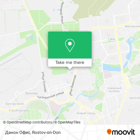 Данон Офис map