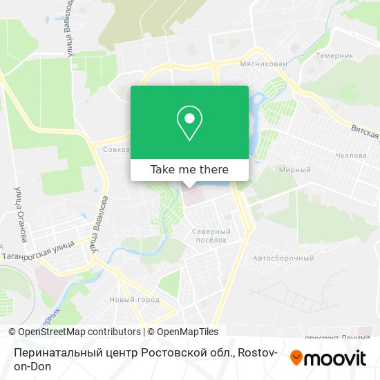 Перинатальный центр Ростовской обл. map