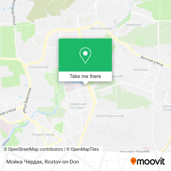 Мойка Чердак map